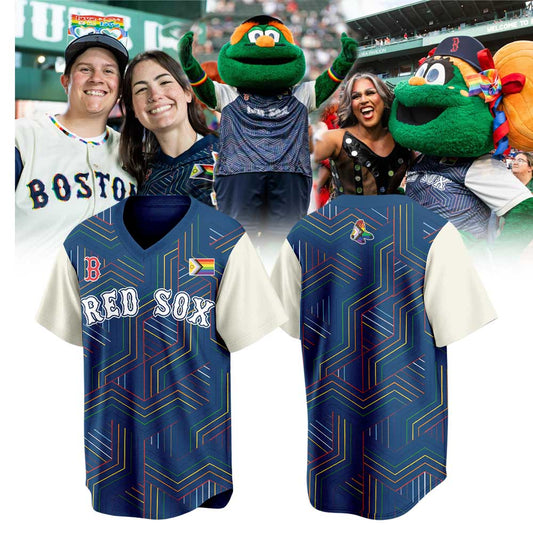 Boston Red Sox Happy Pride Night 2026 Jersey