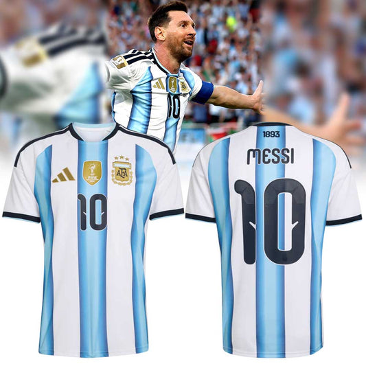 Argentina World Cup 2026 Home Jersey Custom Name, Number