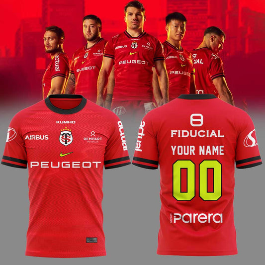 Stade Toulousain Rugby Maillot Homme Third 25/26 Combo Shirt Custom Name, Number For Fans
