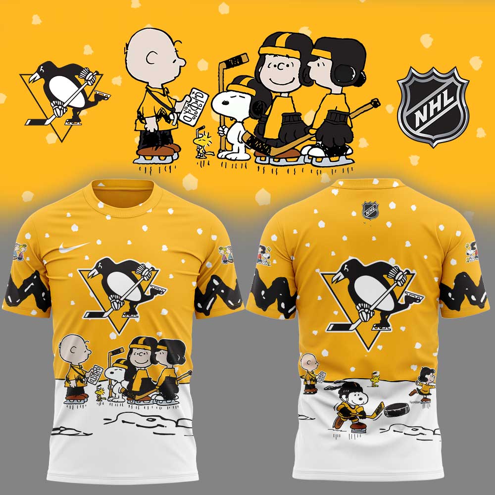 Pittsburgh Penguins x Peanuts Night 2025 Combo Shirt