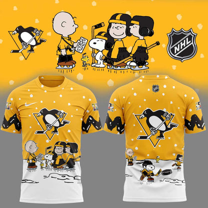 Pittsburgh Penguins x Peanuts Night 2025 Combo Shirt