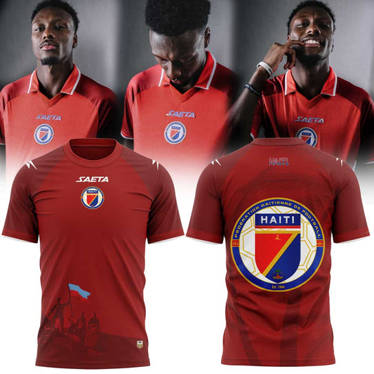Haïtienne de Football 1974 História do Haiti for World Cup 2026 Shirt Red