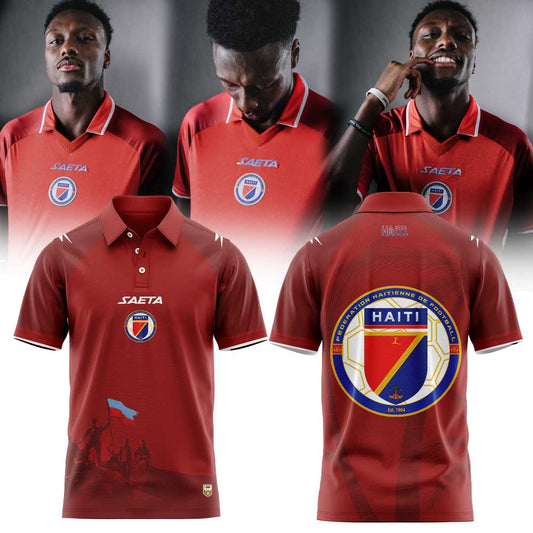 Haïtienne de Football 1974 História do Haiti for World Cup 2026 Polo Red