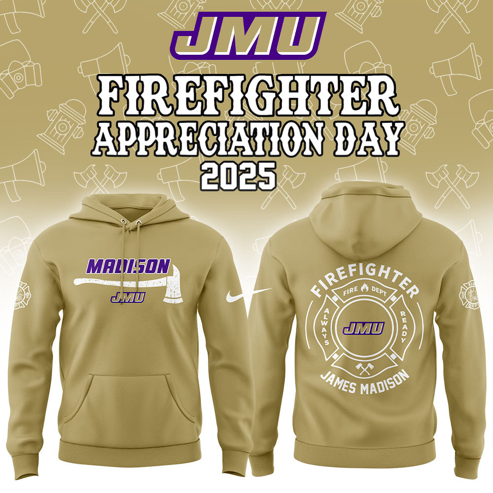 James Madison Firefighter Application Day Hoodie