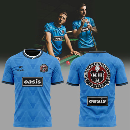 Bailiúchán Eagrán Teoranta Bohemian FC x Oasis 2025 Shirt V2