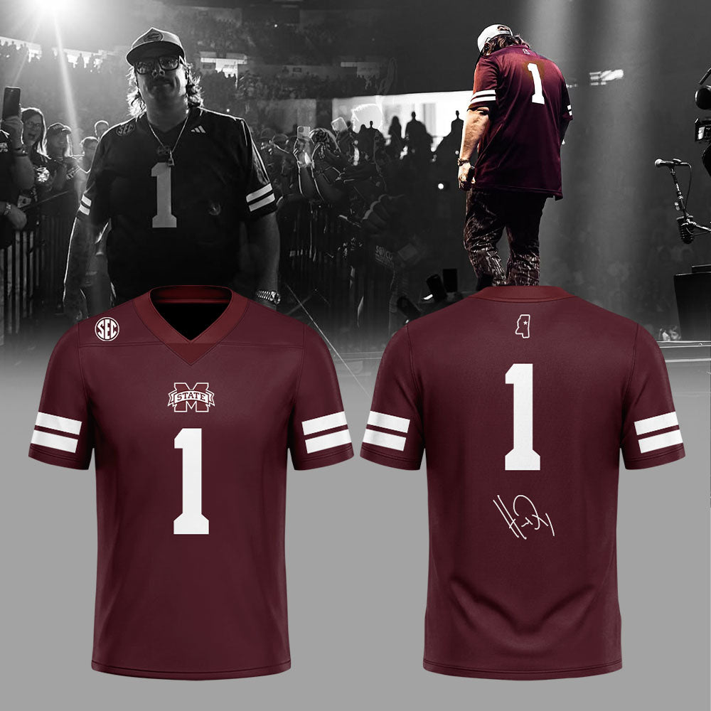 HARDY Hail MF State Football Jersey