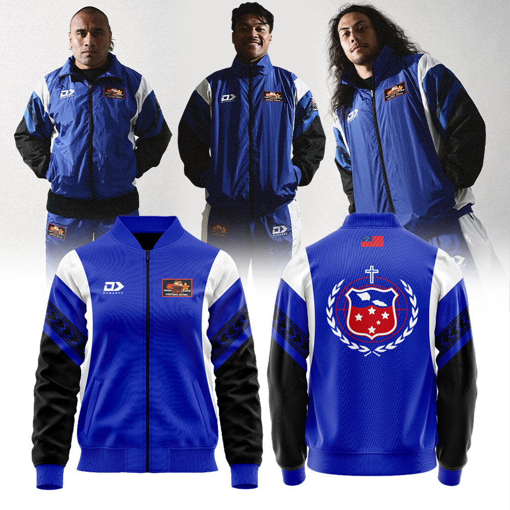 Toa Samoa Rugby Adults Retro Track Zip Jacket