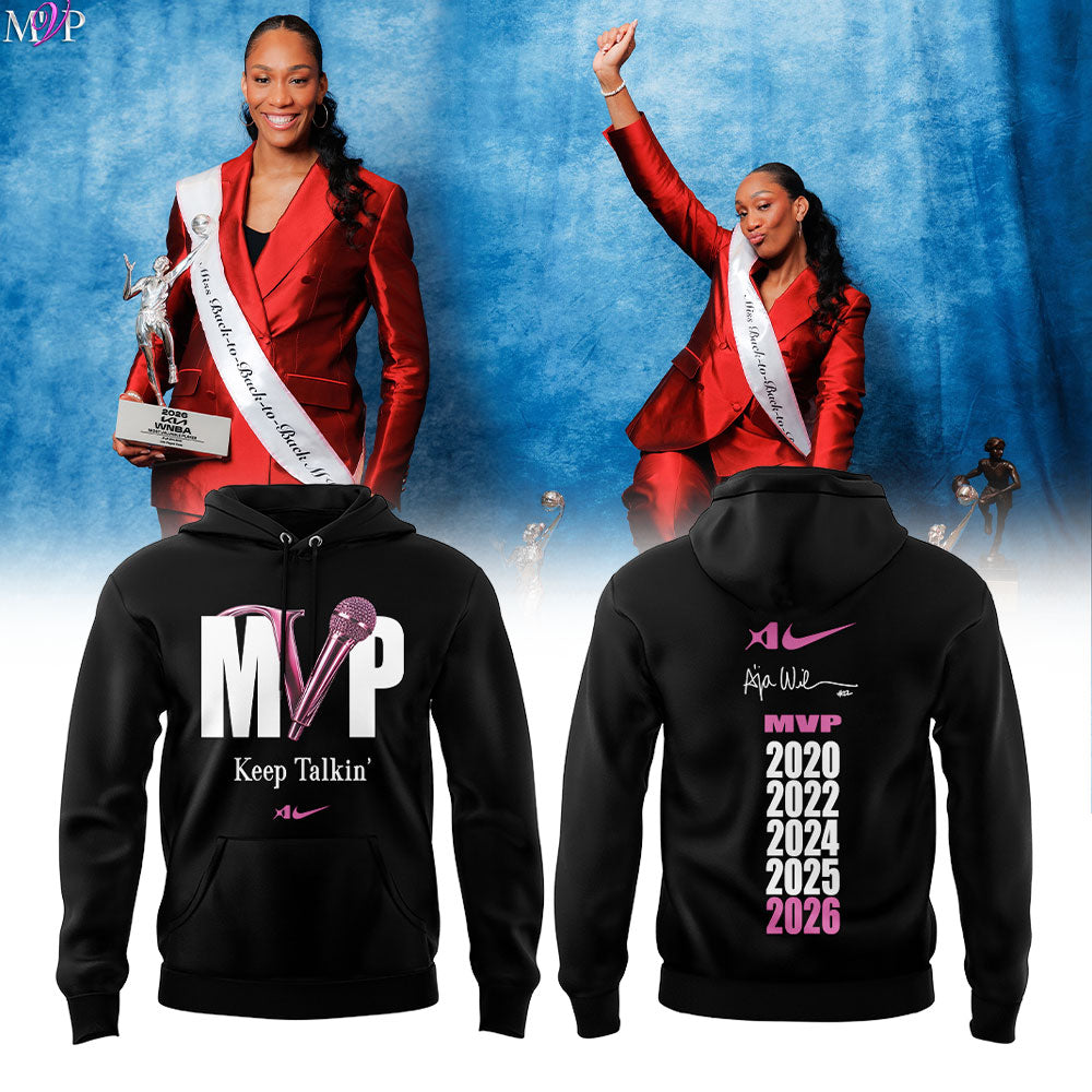 Limited edition A’ja Wilson 5X M'VP Hoodie