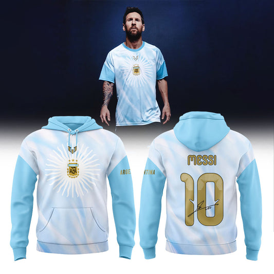 To pay tribute to Lionel Messi in his farewell match for the Argentine national team “Last Dance” Hoodie V3
