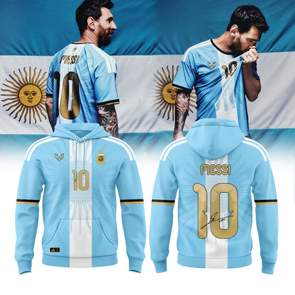 To pay tribute to Lionel Messi in his farewell match for the Argentine national team “Last Dance” Hoodie V2