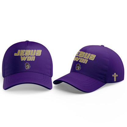 James Madison Dukes Football Jesus Won Combo Shirt