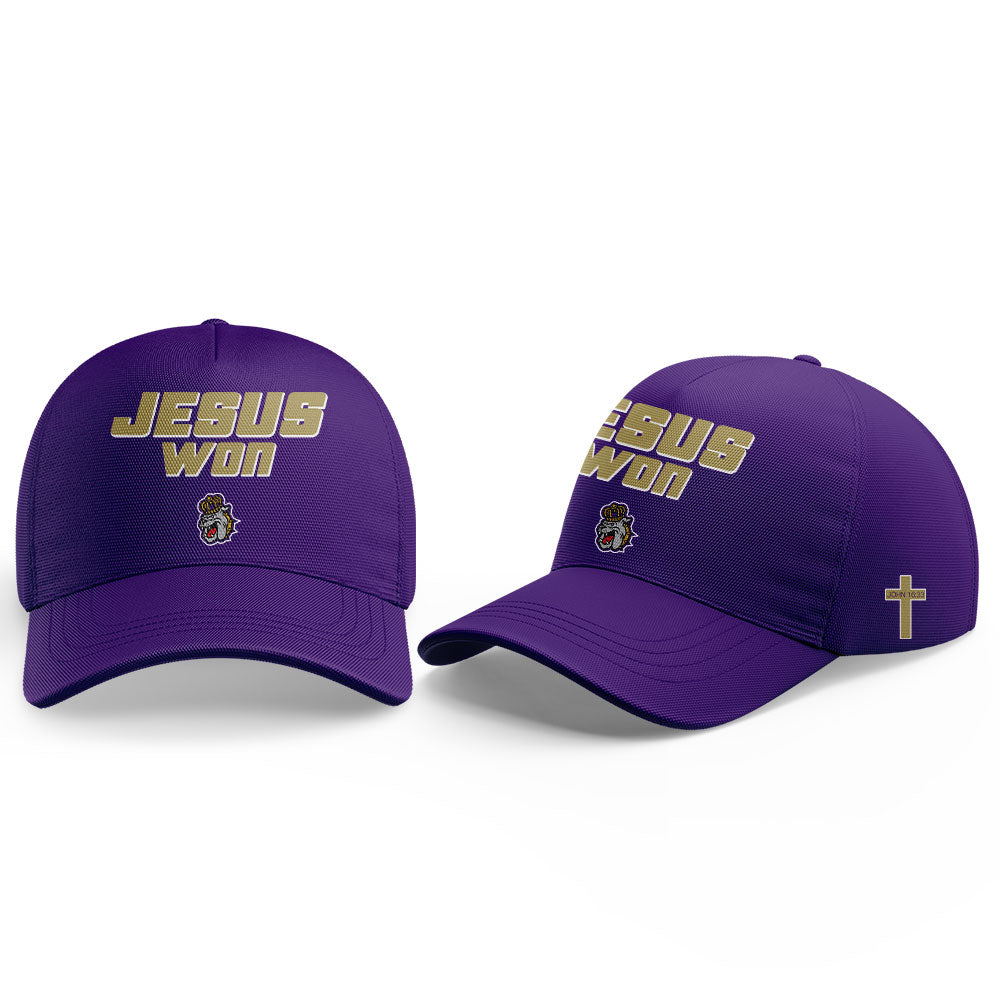 James Madison Dukes Football Jesus Won Combo V2 Hoodie
