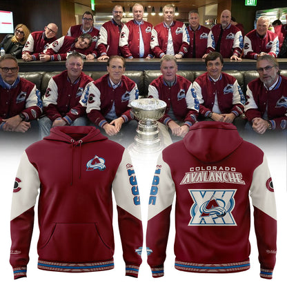 Colorado Avalanche 30th Anniversary Limited Edition Combo Hoodie