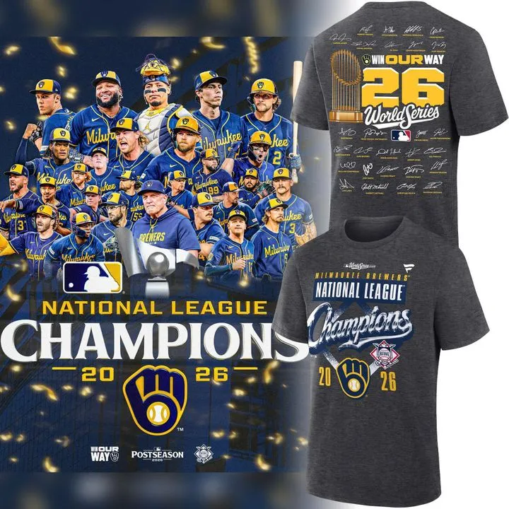 Milwaukee NLCS Champions 2026 Edition Tshirt