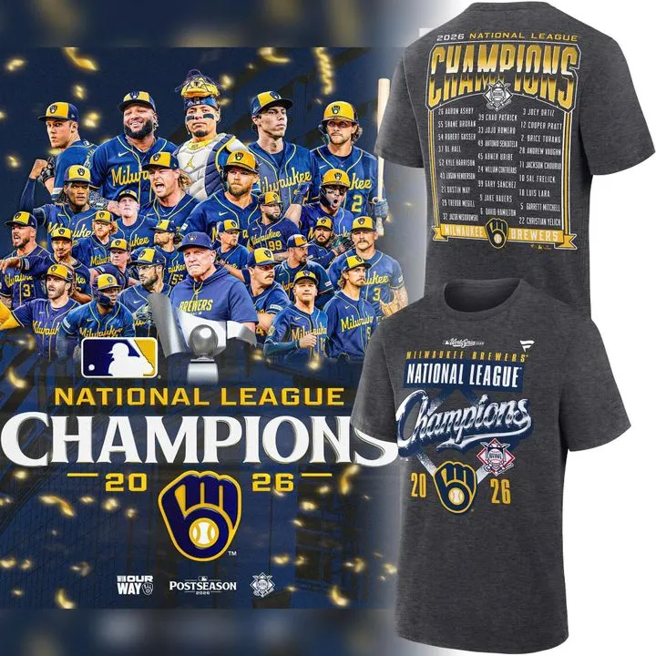 Milwaukee NLCS Champions 2026 Edition Tshirt