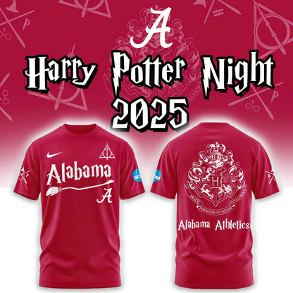 Limited Edition Alabama Football x Harry Potter 2025 TShirt