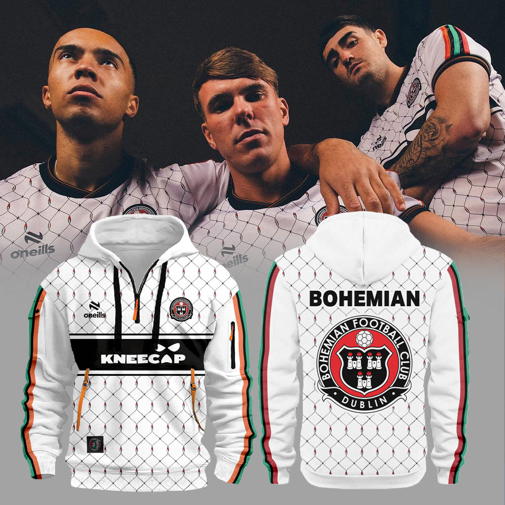 Bohemian FC Our 2026 Away Combo Zip 1/4 Hoodie