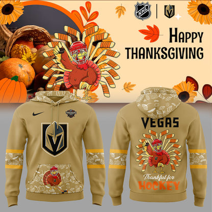 Vegas Golden Knights Happy Thanksgiving 2025 Combo Hoodie