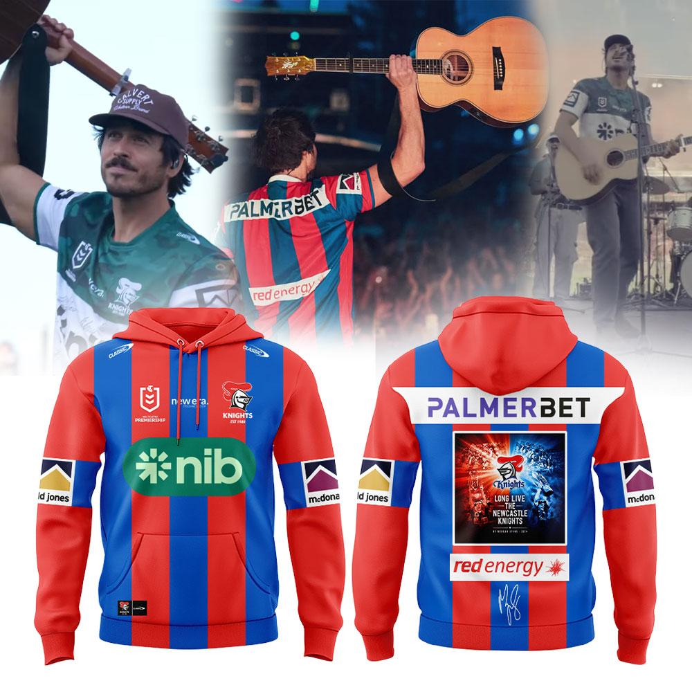 Morgan Evans Our guy Newcastle Knights Hoodie