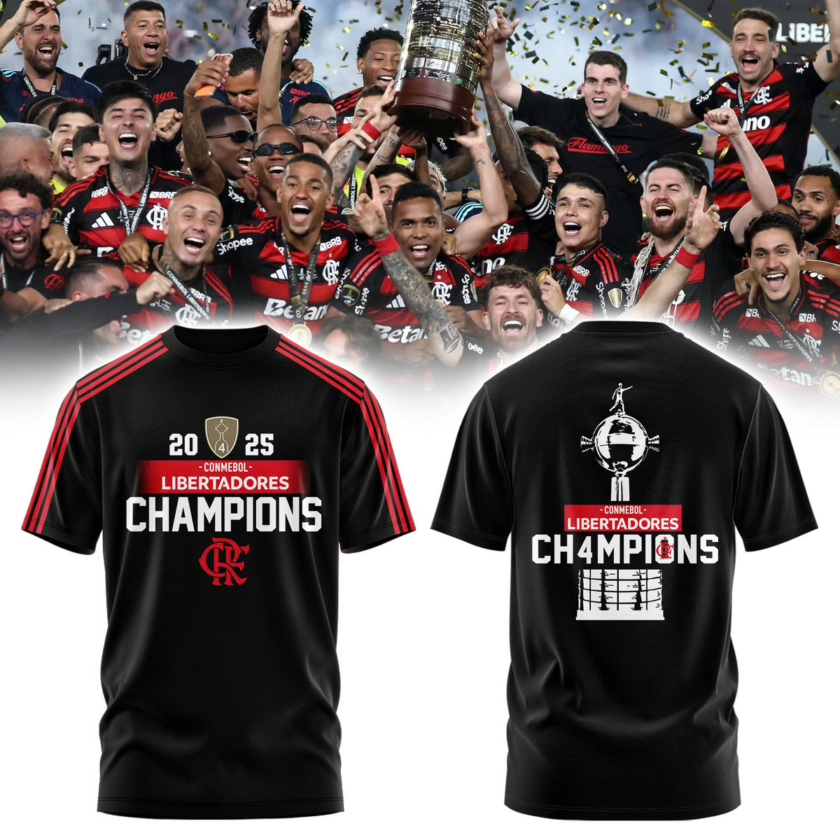 The first Brazilian time with 4 CONMEBOL Libertadores titles Shirt