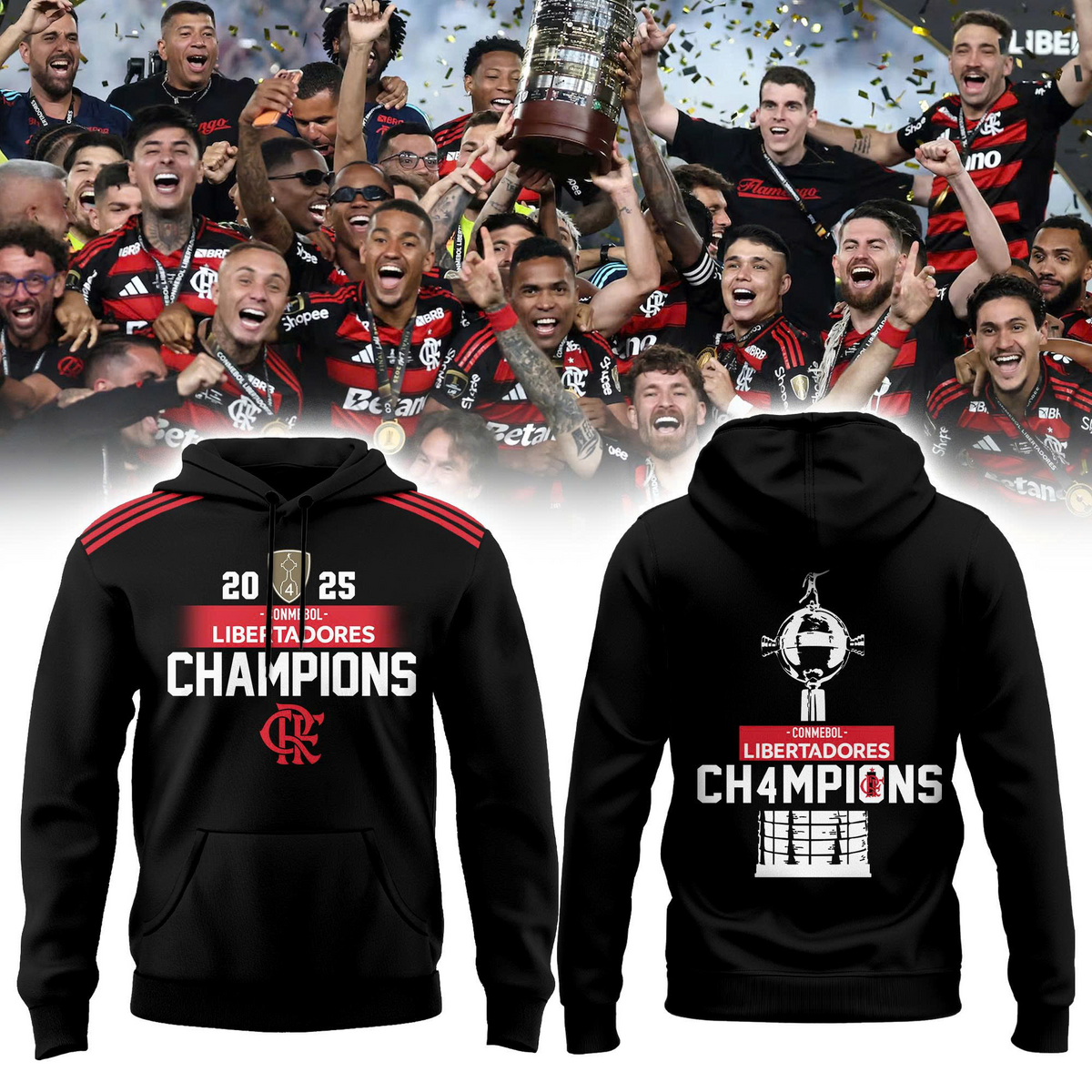 The first Brazilian time with 4 CONMEBOL Libertadores titles Hoodie