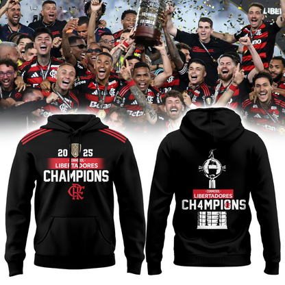 The first Brazilian time with 4 CONMEBOL Libertadores titles Hoodie