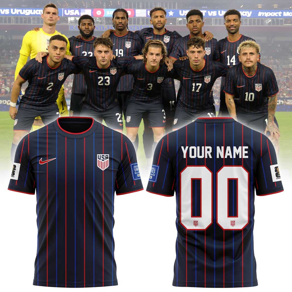 U.S. Soccer 2026 World Cup Limited Edition Away Shirt Custom Name, Number