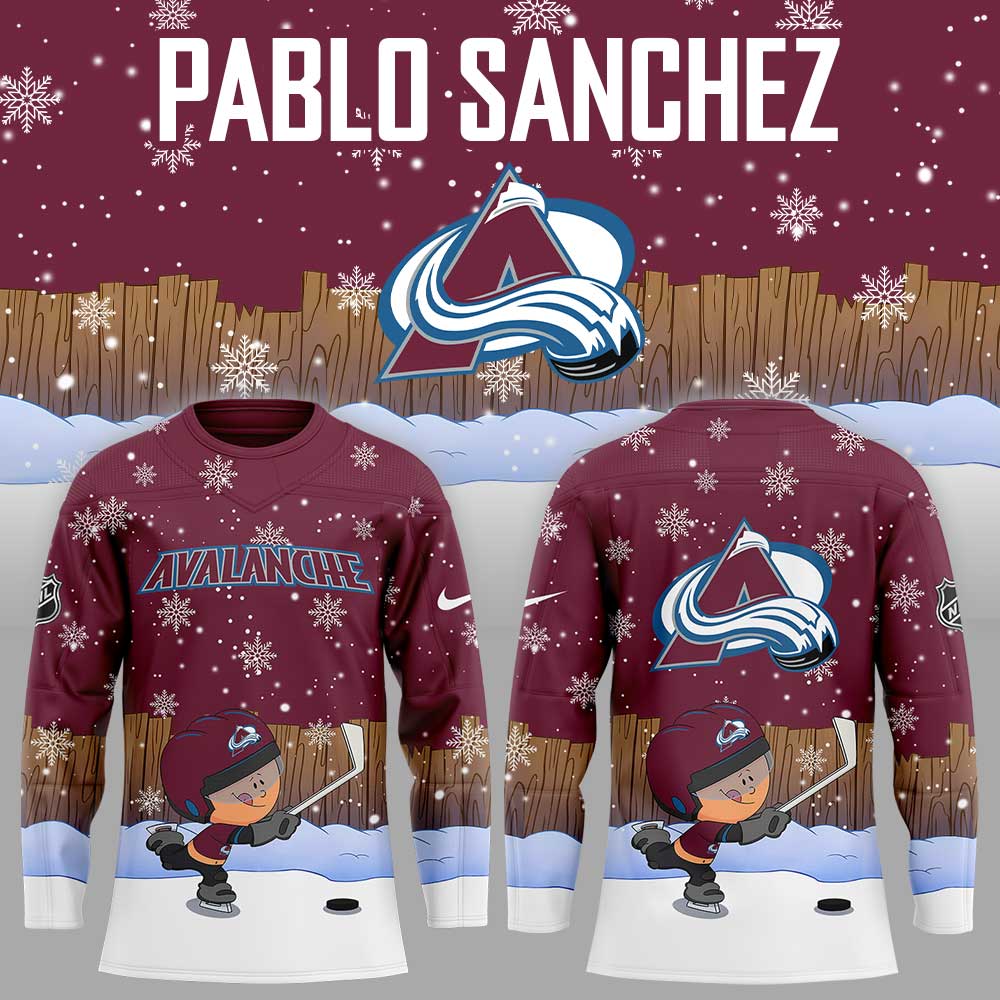 Limited Edition Colorado Avalanche Pablo Sanchez Hockey Jersey