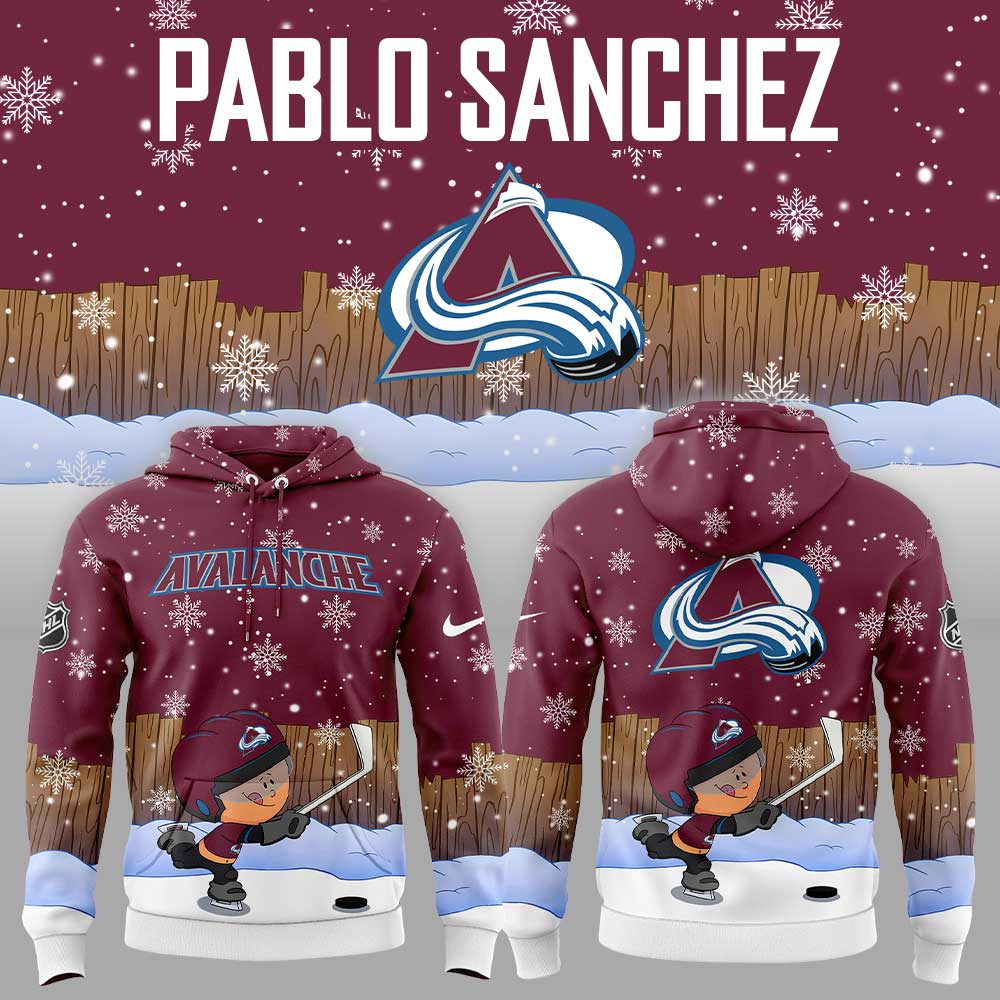 Limited Edition Colorado Avalanche Pablo Sanchez Hoodie