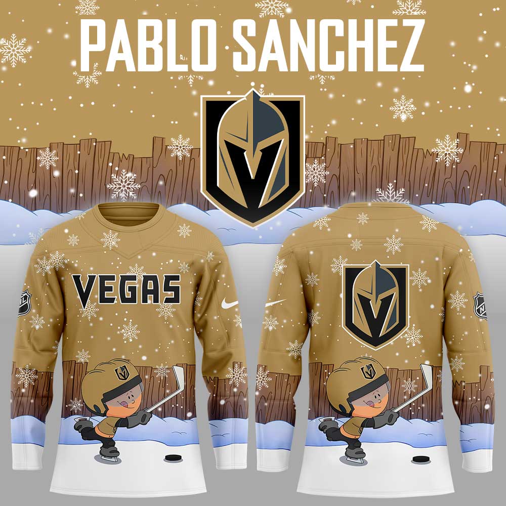 Vegas Golden Knights x Pablo Sanchez Hockey Jersey