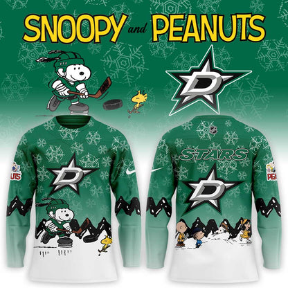 Dallas Stars x Snoopy and Peanuts Hockey Jersey