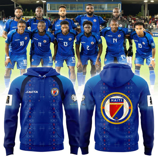 Haïtienne De Football 2026 World Cup Collection Combo Hoodie
