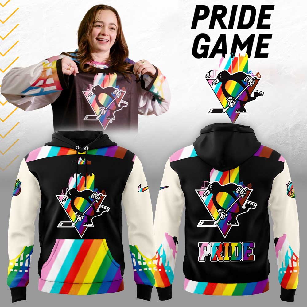 Pittsburgh Penguins Pride Game 2025 Combo Hoodie