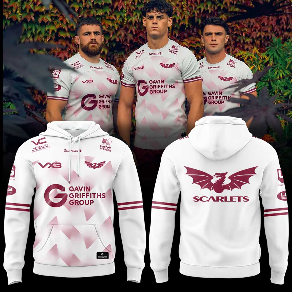 Scarlets Rugby Introducing our 2026/27 Third Kit Hoodie