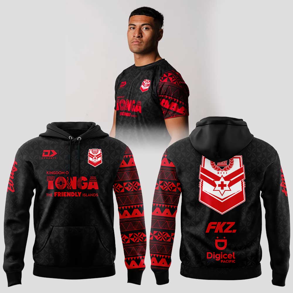 Tonga Rugby League 2026 season collection Hoodie