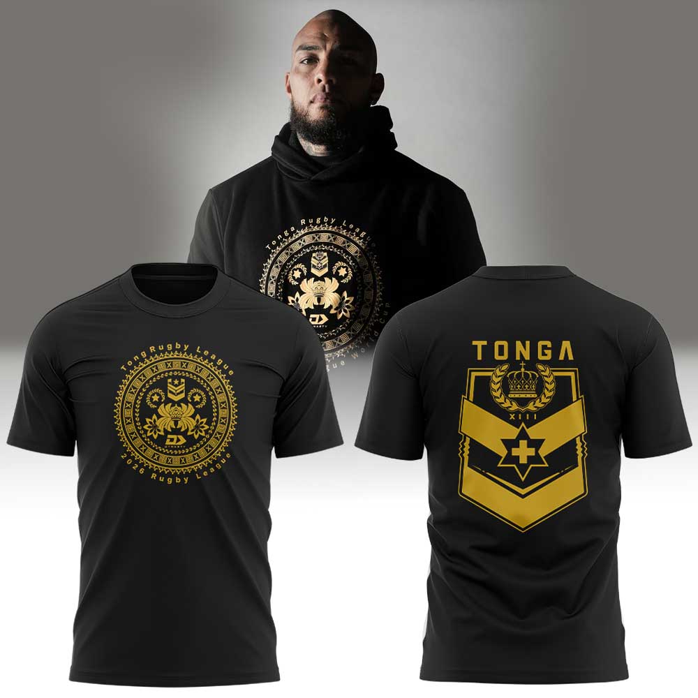 Limited Edition Tonga Rugby Federation, Rugby League World Championship 2026 Shirt