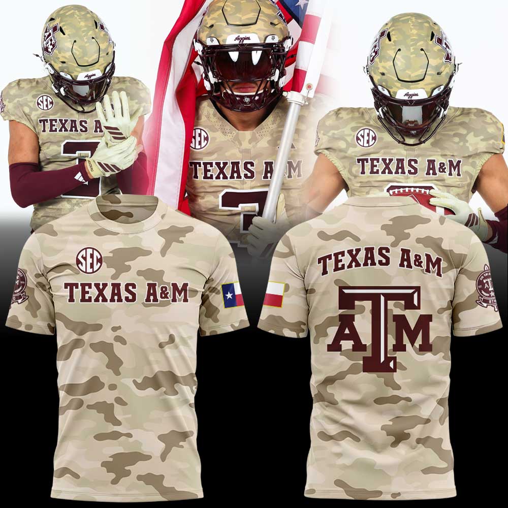 Texas A&M Aggies Honor & Support Strategy Shirt