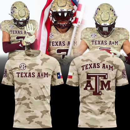 Texas A&M Aggies Honor & Support Strategy Shirt