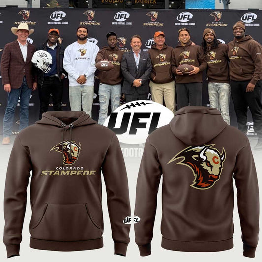 UFL Colorado We are the Colorado Stampede Hoodie