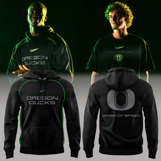 Kinetic by design. Oregon Ducks Origin of Speed collection Hoodie