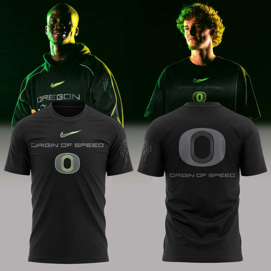 Kinetic by design. Oregon Ducks Origin of Speed collection Shirt
