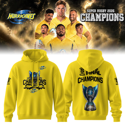 Hurricanes – Super Rugby Pacific 2026 Champions – Limited Edition Hoodie