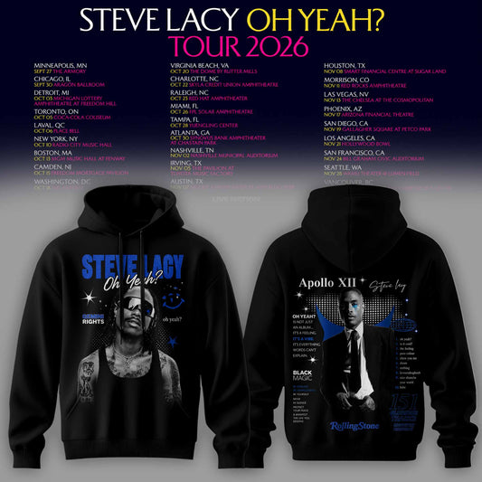 STEVE LACY — OH YEAH? TOUR 2026 HOODIE