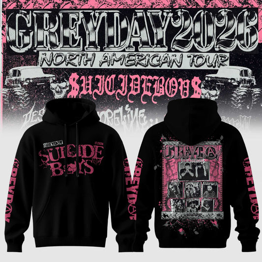 Limited Edition Grey Day 2026: Grab Your Official Suicideboys Tour Hoodie