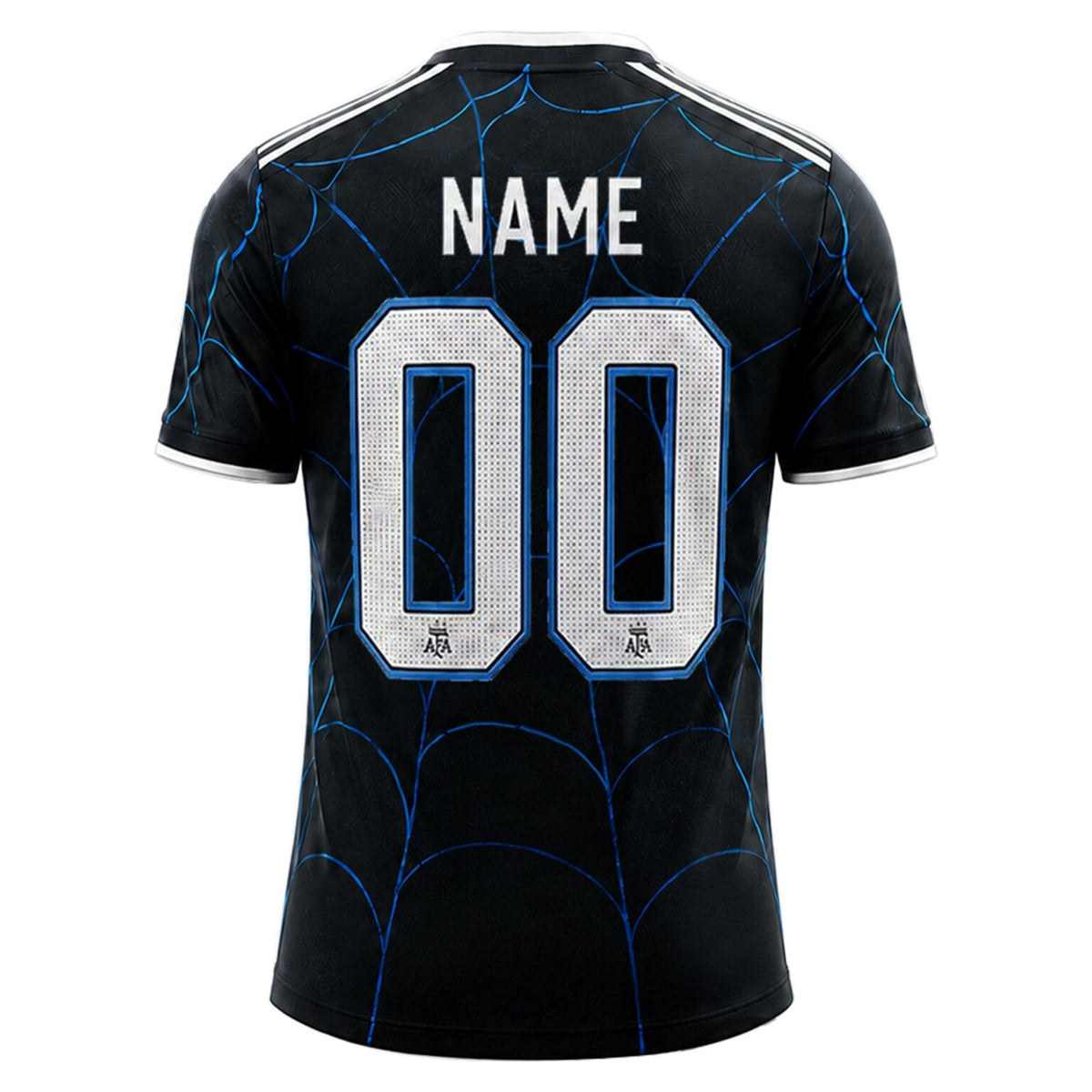 SpiderMan X Argentina Custom Name and Number Soccer Jersey