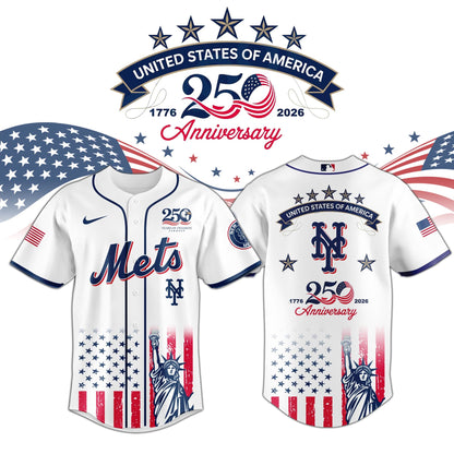 NY Mets special America’s 250th Anniversary Limited Edition Jersey