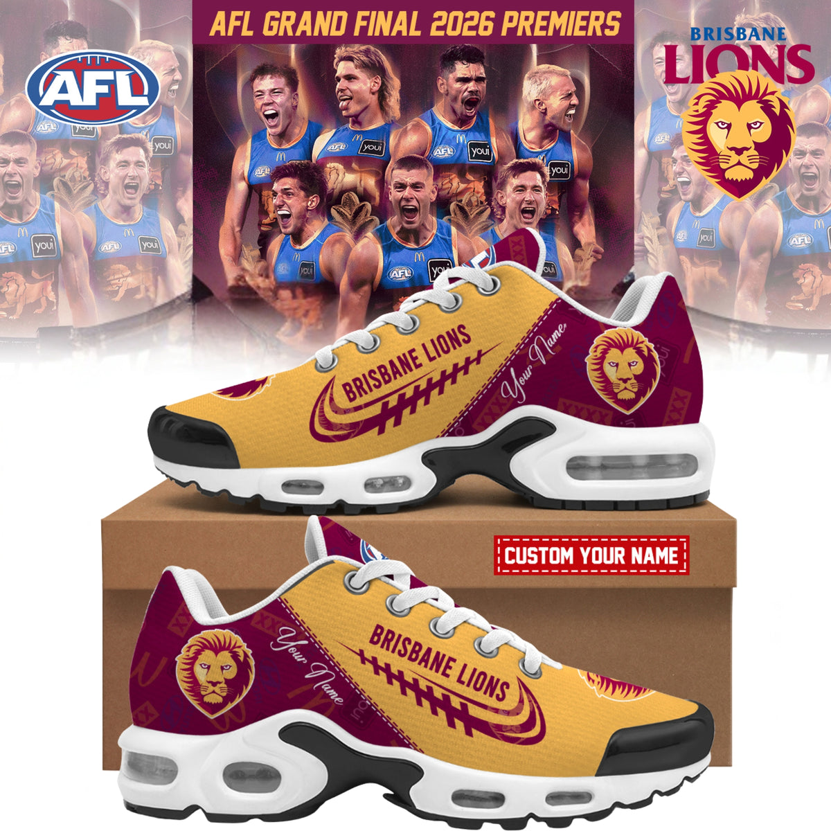Brisbane Lions Champion Shoes 2026
