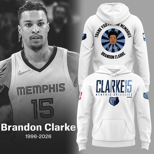 “Thank you for the Memories-Brandon Clarke” Hoodie