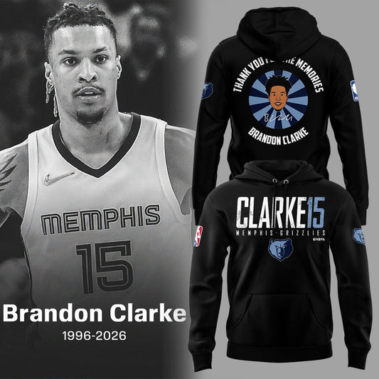 “Thank you for the Memories-Brandon Clarke” Hoodie