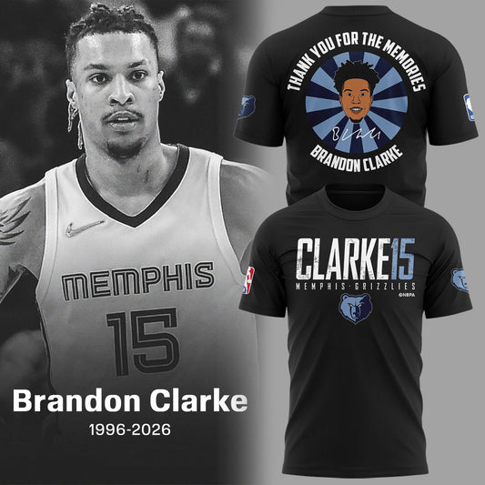 “Thank you for the Memories-Brandon Clarke” Shirt